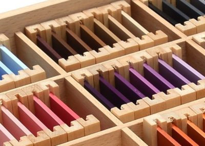 3ème boîte de couleurs Montessori