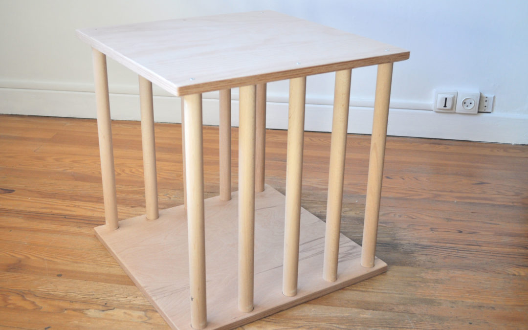 Cube barreaux