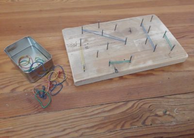 cadre à élastiques