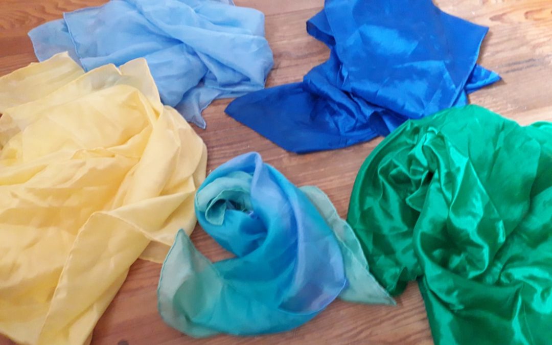 Grands tissus en soie