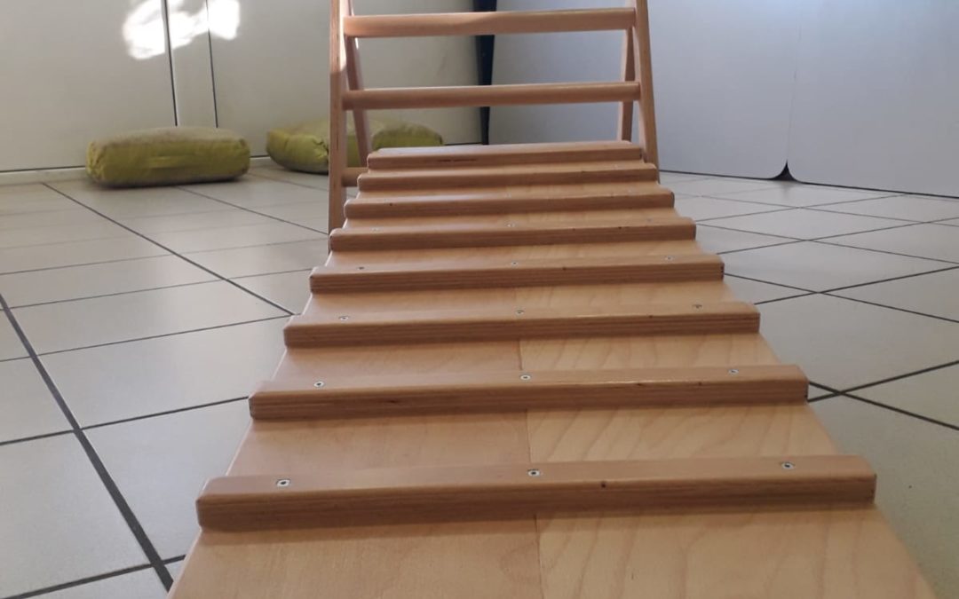 Zoom sur le triangle espalier et sa pente