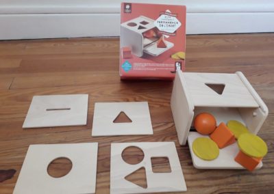 Boîte permanence de l’objet