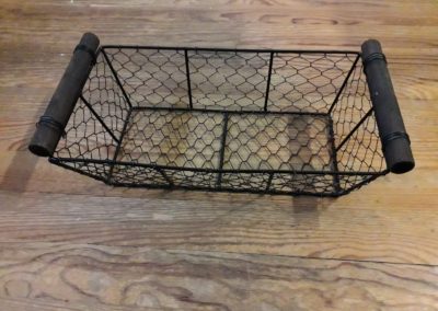 Corbeille métallique