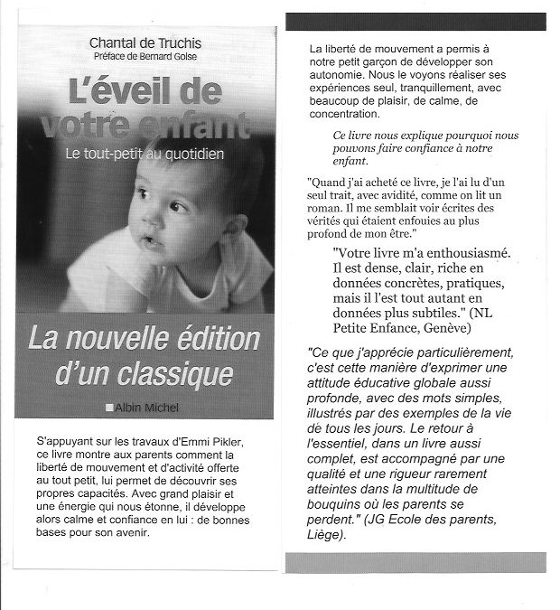 L’éveil de votre enfant