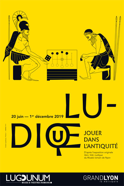 Exposition “Ludique” du musée Lugdunum de Lyon