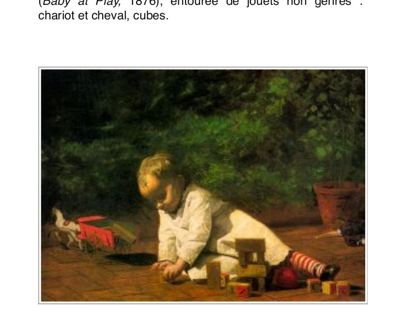 Baby at Play (1876)