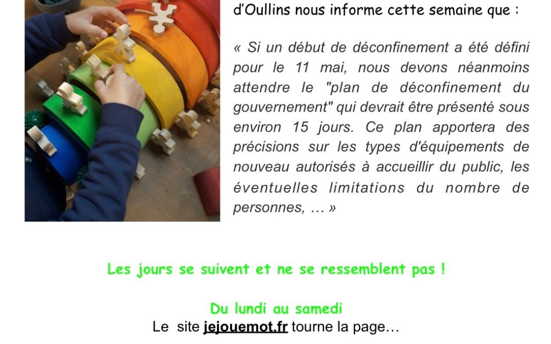 Rétrospective des partages de la semaine du 27 avril