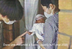 Maternité de Sattle au Japon en mai 2020