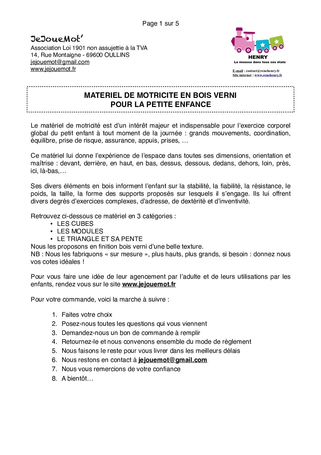 Gd Mat - Vente page 1