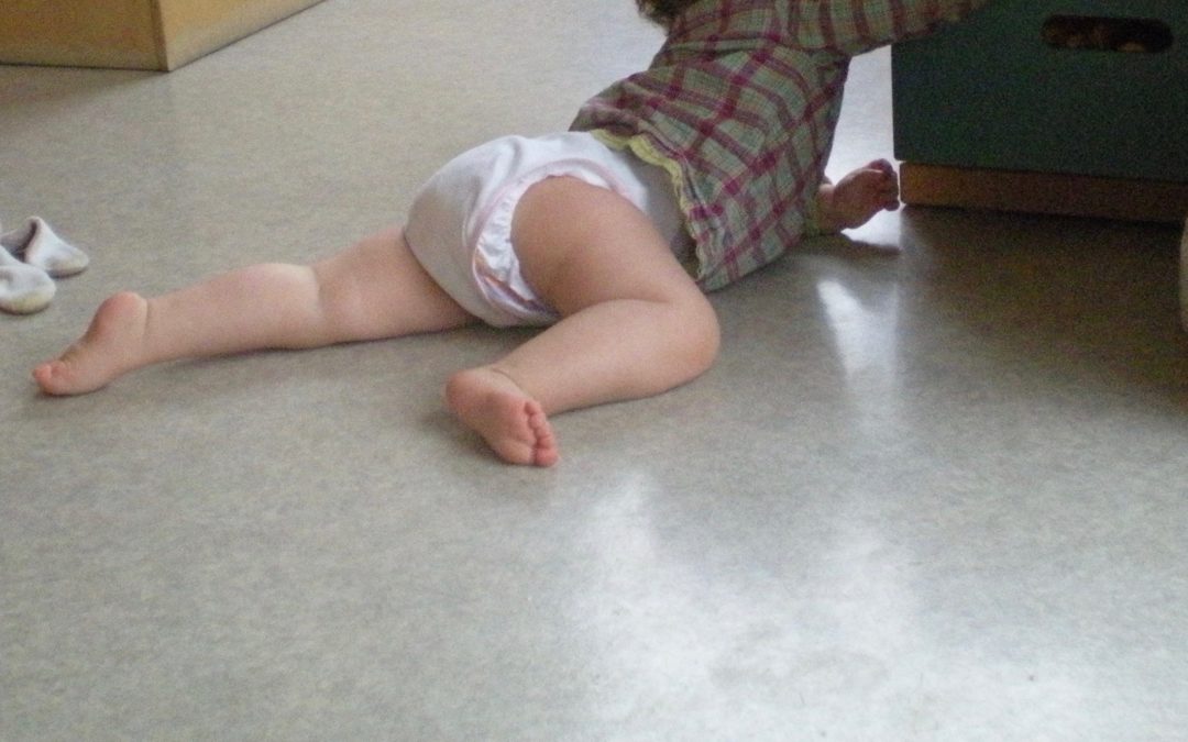 6ème étape : se déplacer en rampant