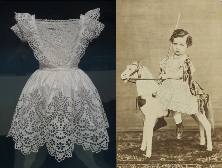 Histoire de mode enfantine, le petit enfant en robe