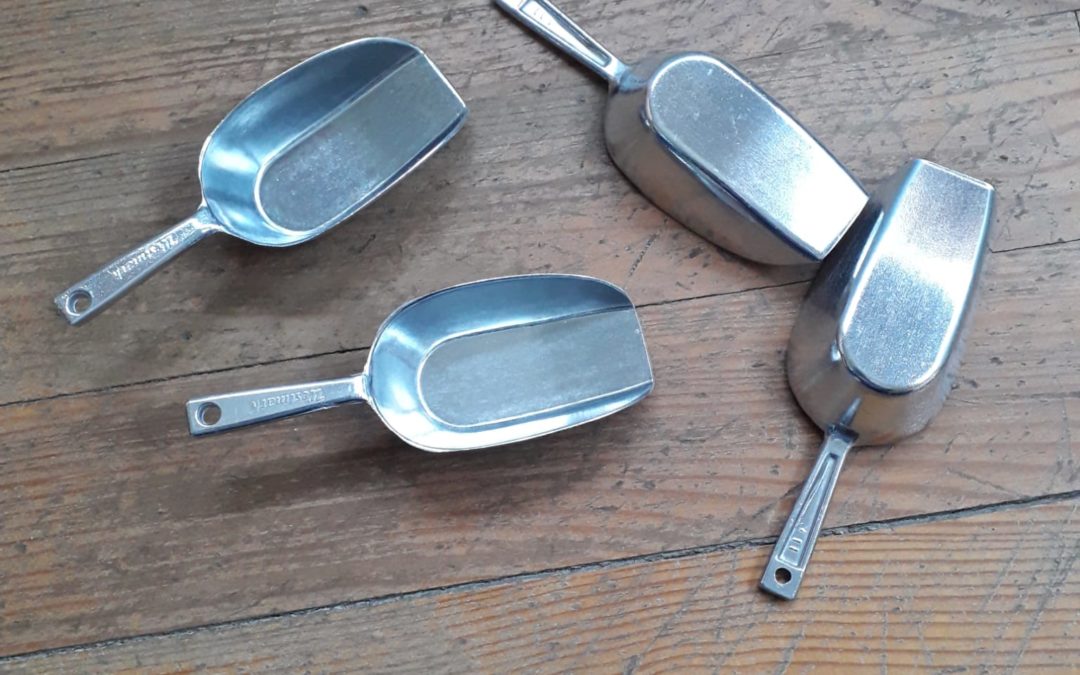 Les petites pelles en inox