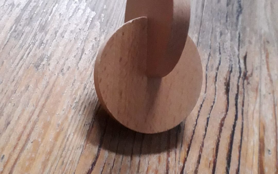 Hochet double disque