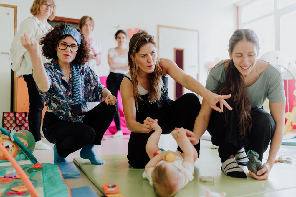 Le berceau d’Arthur, une crèche artistique