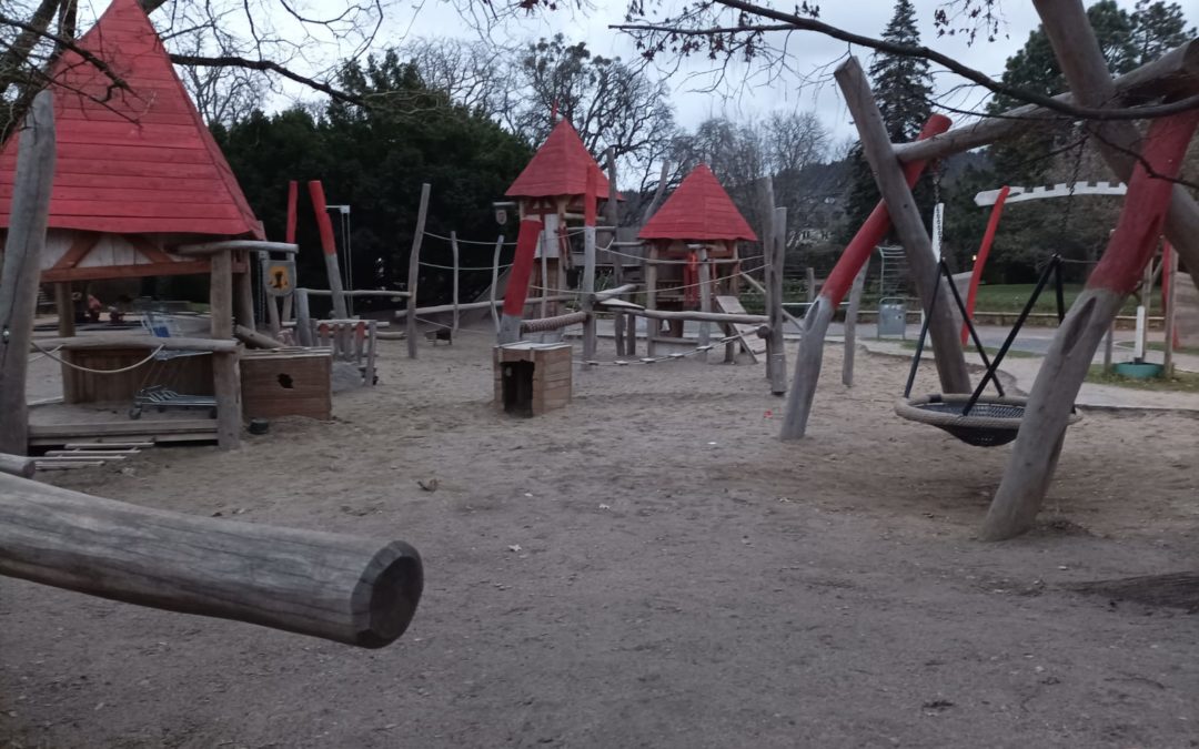 Les aires de jeux allemandes