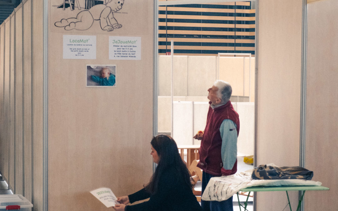 Les coulisses de l’installation du salon Primevère