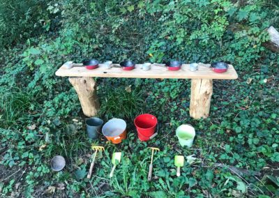 Mini poêle en métal