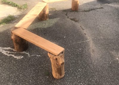 Rondins et planches en bois